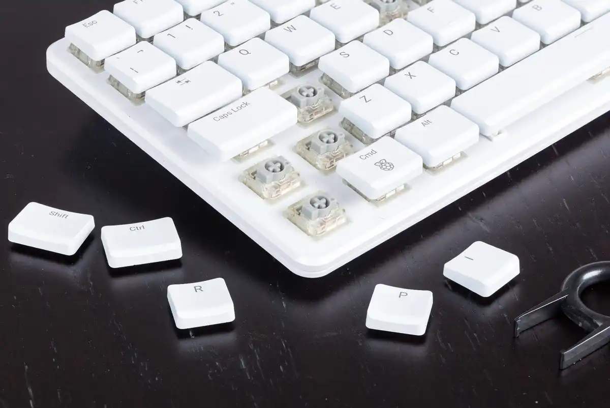 Raspberry Pi 500+ keyboard computer official image